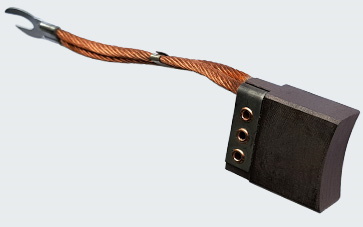 Schleifringe Kohlebürsten mit Kontaktkabel Kohlen