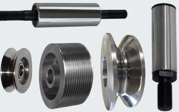 aluminum pulley steel pulley